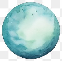 PNG Uranus turquoise gemstone jewelry. AI generated Image by rawpixel.
