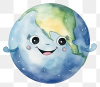 PNG Planet cartoon space representation. AI generated Image by rawpixel.