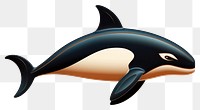 PNG Orca animal mammal whale. 