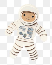 PNG Floating astronaut cute representation celebration. 