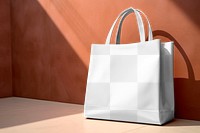 Leather hanbag png, transparent mockup