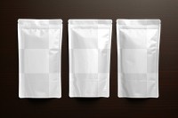 Coffee bean pouch png mockup, transparent product packaging