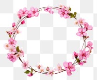 PNG Border flower blossom petal. AI generated Image by rawpixel.