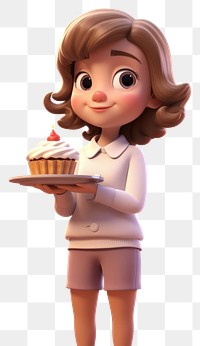PNG Dessert cartoon food toy. AI generated Image by rawpixel.