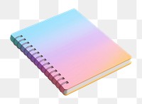 PNG Rule Notebook diary page  