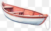 PNG Watercraft vehicle rowboat dinghy. AI generated Image by rawpixel.