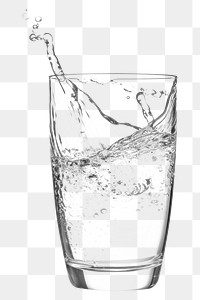 PNG Drink glass transparent refreshment