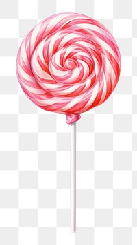 PNG Candy lollipop confectionery food red. AI generated Image by rawpixel.