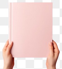 PNG Book pink hand publication. AI generated Image by rawpixel.