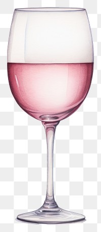 PNG Wine glass drink red  