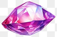 PNG Gem amethyst gemstone jewelry. AI generated Image by rawpixel.