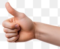 PNG Hand pointing finger white background gesturing. 