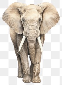 PNG Africa elephant wildlife drawing animal. 