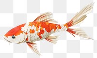 PNG Goldfish animal carp koi. 