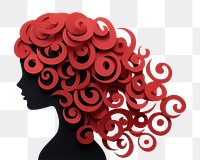 PNG Hairstyle wallpaper headshot portrait. 