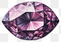 PNG Amethyst gemstone jewelry diamond. 