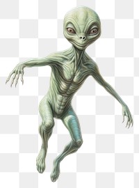 PNG Alien jump drawing sketch alien. 