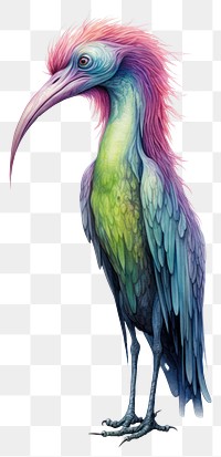 PNG Alien bird drawing animal. 