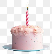 PNG Candle cake birthday dessert. AI generated Image by rawpixel.