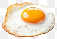 PNG Fried egg food white background breakfast. 