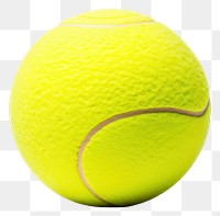 PNG Tennis ball sports white background racket. 