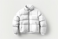 Puffer jacket png mockup, transparent design