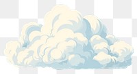 PNG Cloud nature blue sky. AI generated Image by rawpixel.