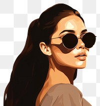 PNG Sunglasses portrait adult photography. AI generated Image by rawpixel.