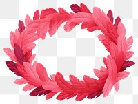 PNG Wreath plant white background celebration. 