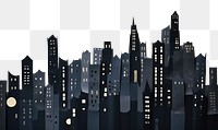 PNG Architecture building skyline collage. AI generated Image by rawpixel.