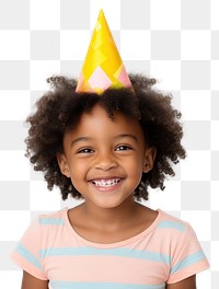 PNG Child celebration anniversary hairstyle. AI generated Image by rawpixel.