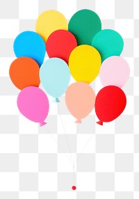 PNG Balloon balloon white background celebration. AI generated Image by rawpixel.