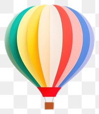 PNG Balloon balloon aircraft vehicle. AI generated Image by rawpixel.