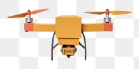 PNG Drone delivering package aircraft airplane vehicle. 