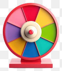 PNG Game fortune wheel white background technology appliance. 