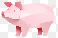 PNG Pig animal mammal paper. AI generated Image by rawpixel.