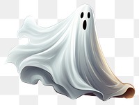 PNG Halloween ghost white invertebrate celebration. AI generated Image by rawpixel.