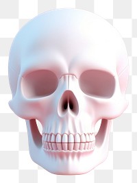 PNG Human skull anatomy spooky horror. 