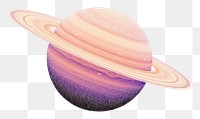 PNG Planet saturn astronomy purple space. 