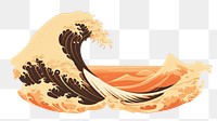 PNG Sea wave nature graphics outdoors. 