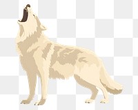 PNG Howling gray wolf animal mammal dog. 