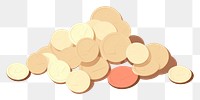 PNG Coins investment currency medicine. AI generated Image by rawpixel.