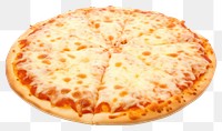 PNG Pizza cheese food white background pepperoni. AI generated Image by rawpixel.