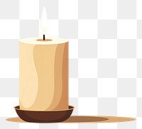 PNG Candle cylinder lighting darkroom. AI generated Image by rawpixel.