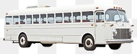 PNG Tour bus vehicle white background transportation. 