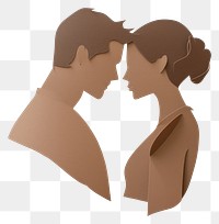 PNG Couple Romantically Engaged In A Kiss romantic kissing  