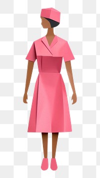 PNG Nurse dress art  