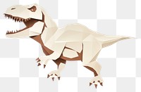 PNG Tyrannosaurus rex dinosaur reptile animal white background. AI generated Image by rawpixel.