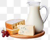 PNG Milk jug cheese dairy. 