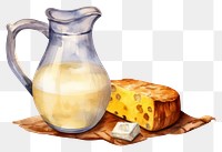 PNG Jug dairy food milk. AI generated Image by rawpixel.